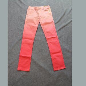 Brand New Aeropostale Womens Pink Skinny Jeans